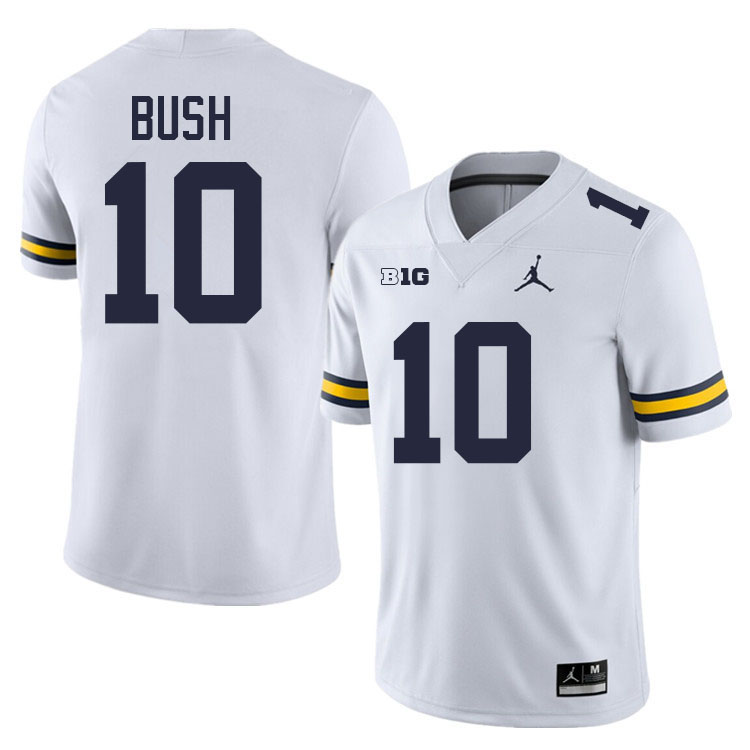 Devin Bush Michigan Jersey,Michigan Wolverines #10 Devin Bush Jersey Youth-White